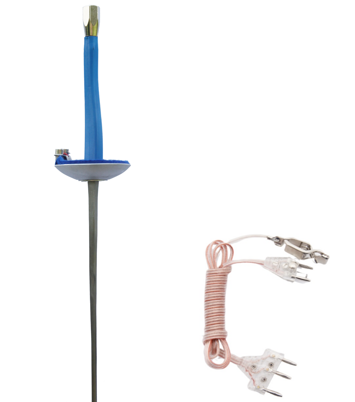 French Grip Fencing Foil & Body Cord Bundle