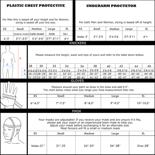 Epee Practice Equipment Set
